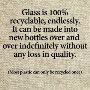 Avoid Plastic - Choose Glass for Quality and for the Environment