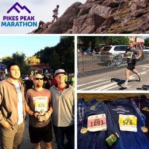 Jason Runs Up Pikes Peak Two Days in a Row