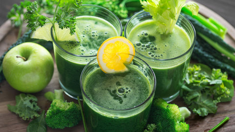 Kickstart Your New Year with a Refreshing, Fiber-Packed Greens Spritzer!