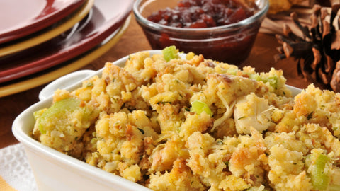 PINES Wheat Grass Corn Bread Stuffing - A Nutritional Supplement for Your Holiday Feast