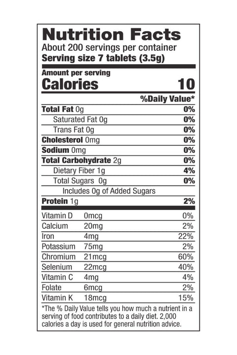 Wheatgrass Tablets (1400)