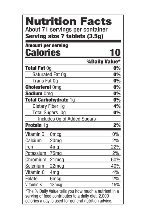 Wheatgrass Tablets (500)