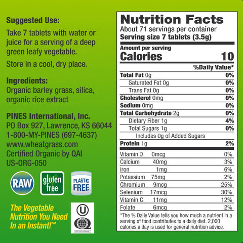 Barley Grass Tablets (500)
